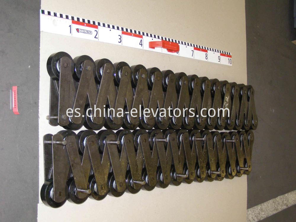 Cadena de paso de escalera mecánica KONE DEE3685363 KONE Escalator Step Chain DEE3685363